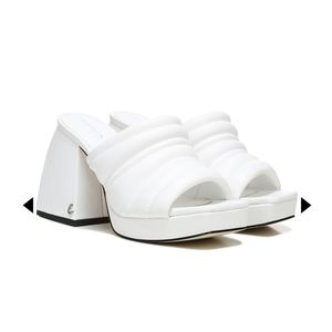 Circus by Sam Edelman - Marlie Platform Mules, White, Size 9
